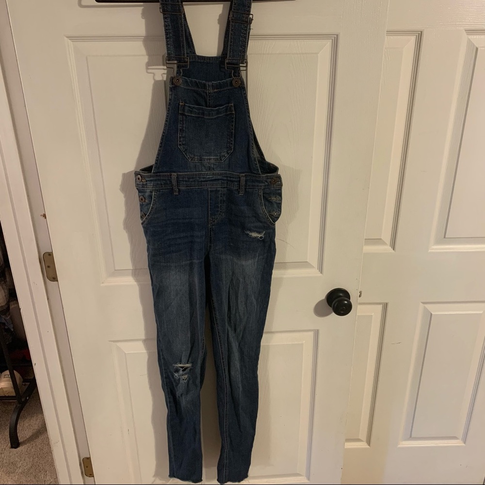 Distressed overalls - Picture 1 of 1